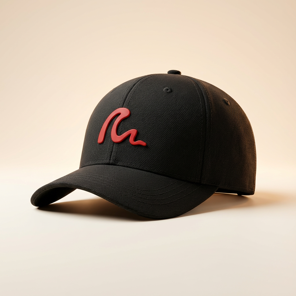 Premium Black Hat Product Mockup Summa Surf US Hat (Black) - Image 1