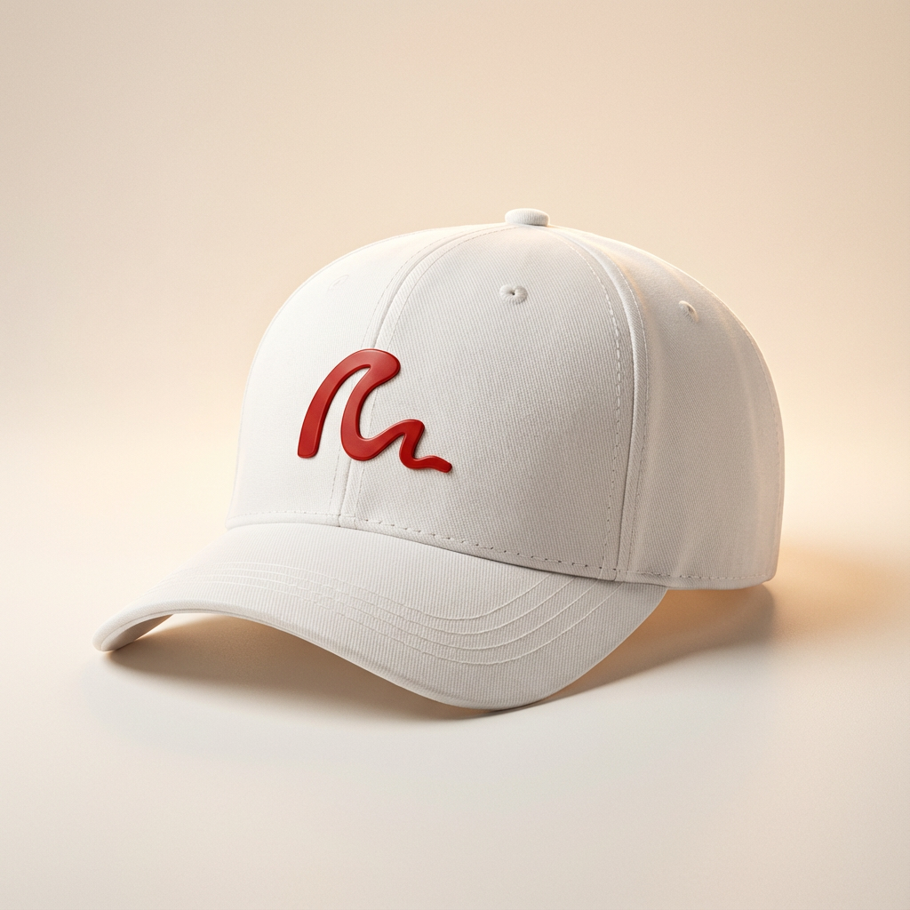 Premium White Hat Product Mockup Summa Surf US Hat (White) - Image 1