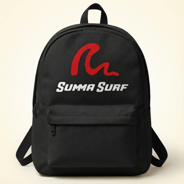 Summa Surf US — Premium Small-Size Backpack (Black)