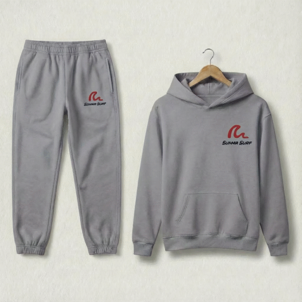Summa Surf US — Premium Branded Track Suit (Grey)