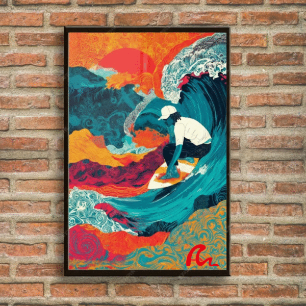 Summa Surf US – Premium Surfing Wall Poster (Design 01)